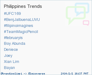 trendinaliaPI's tweet photo. Trend Alert: #februaryis. More trends at http://t.co/PzuiyCrFbO #trndnl http://t.co/Mf44XfUTYU
