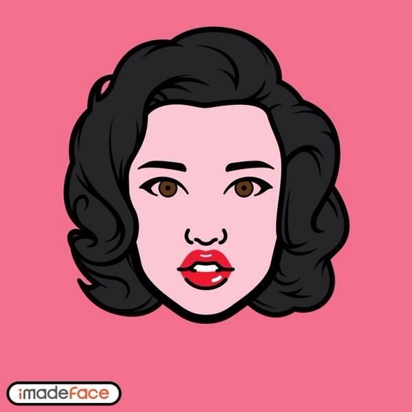 #iMadeFace black
