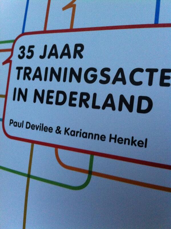 "Zonder de politie had het vak trainingsacteren waarschijnlijk niet bestaan." #leuk #pag14 #35jaartrainingsacteren