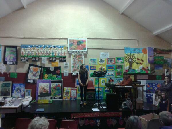 FermoyArts's tweet photo. Primary school pupils performing at the Arts Festival http://t.co/mOmf3VJbPT