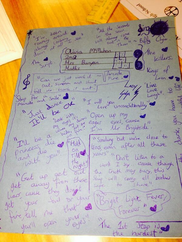music_monster_x's tweet photo. As you can see I love maths so much..and put complete concentration into my work. #frazzledbrain #musicinthebrain http://t.co/Of3tWS4yo9