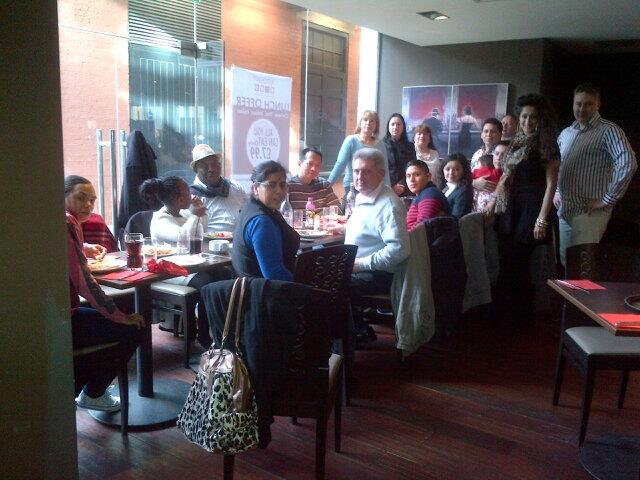 We are with our lovely staff at lunch, thank you for your hard work! http://t.co/huq7GTp0Hp<a href="/tag/musthitgym"class="tags"><span>#musthitgym</span></a>