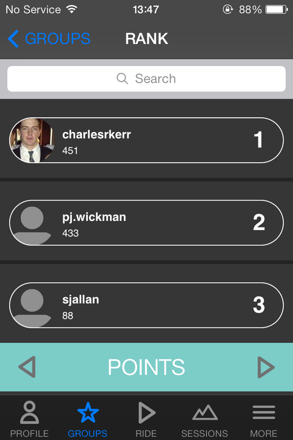 JamieGrant20's tweet photo. current bath leader board. one user over 100pts will have their points converted in to pounds at 10p/point! http://t.co/qGht63Q9R5