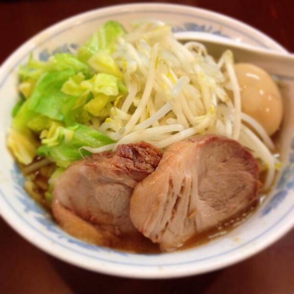 99surf's tweet photo. 久々のラーメン陸 http://t.co/d59yN9GFAt
