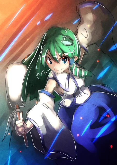 さなえさん#深夜の真剣お絵描き60分一本勝負 