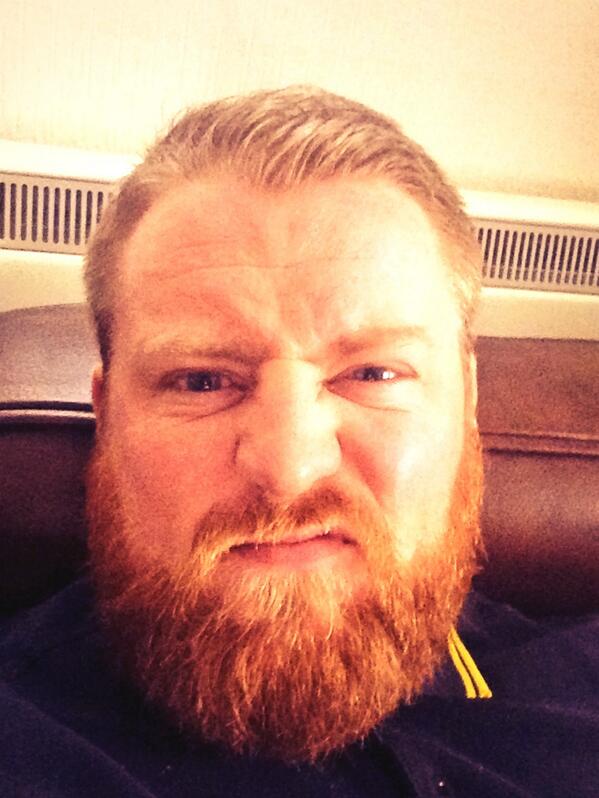 MikeSpink4's tweet photo. @SGatrick it'll getcha! #gingerbeard http://t.co/x26thMWHb3