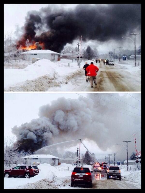 RosemontFire's tweet image. Thinking of our friends at the Mount Albert Fire Station.