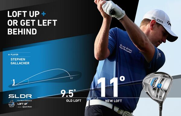 TM Staffer, Stephen Gallacher wins the <a href="/OmegaDDC/">Dubai Desert Classic</a> title using his #SLDR driver lofted up to 11 deg from 9.5. #LoftUp