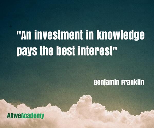 #AweAcademy >
