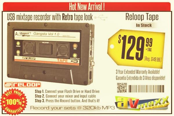 AVmaxx's tweet photo. MixTapes are highly visible Element in Youth Culture! Recording your live sets over &amp; over makes a Great DJ! #HotMix http://t.co/9InvQpS03E