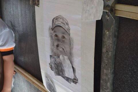 RachealAnnette's tweet photo. Kids had fun with pin the beard on Aiden #DuckDynasty http://t.co/d0N3uSMfo1