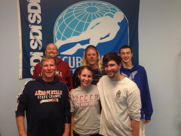 MBTDivers's tweet photo. Just Finished the SDI Open Water Class, We all had a great time http://t.co/XhZZwwkLMv