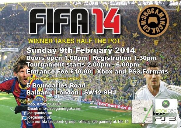joegaminguk's tweet photo. Time for our Fifa main event http://t.co/cgLvsJmSYV