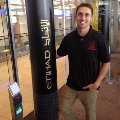 etihad's tweet image. Congrats @Tysontravel on winning the job as @Jauntaroo Chief World Explorer!