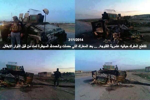 حي الله أهل الأنبار شدو العزم