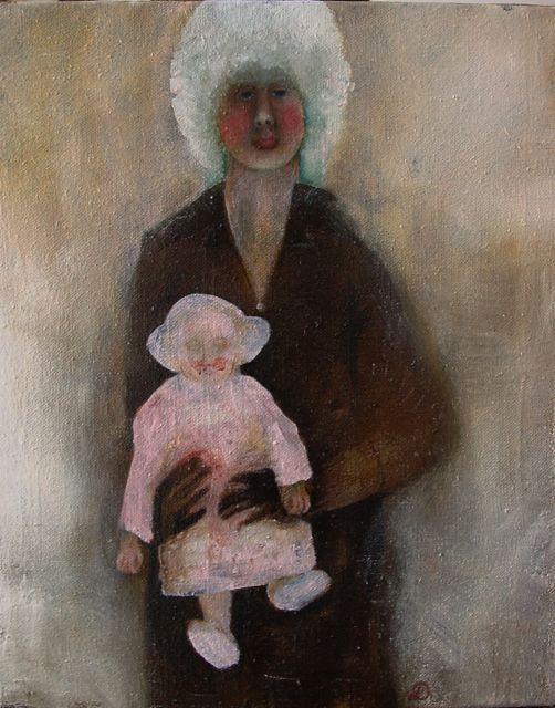daluin's tweet photo. The Gift - oil on canvas http://t.co/Ll6AlcGpx1 http://t.co/yYOYHcL9HI
