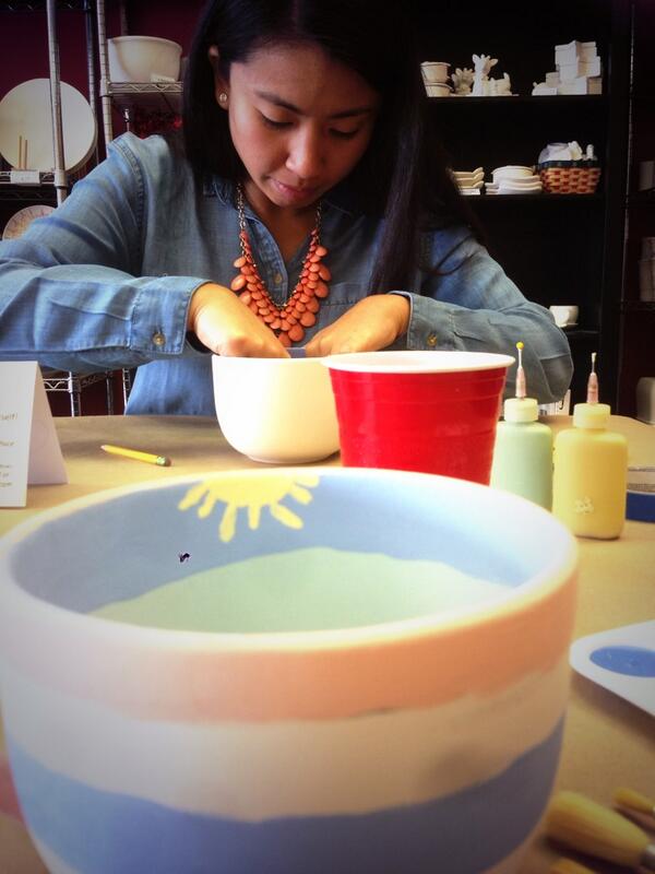 CalvinLBrown's tweet photo. We're back! Getting our crafty on, @danauch http://t.co/2whY0fRSrv