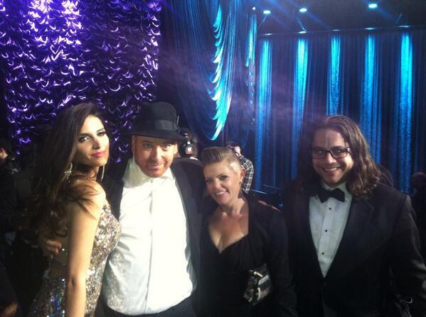 bronk's tweet photo. With @ElisaJordana, @1NatalieMaines & Nat's friend & I think first twitter follower Jon #Howard #howardbdaybash http://t.co/iTsC2JeesI