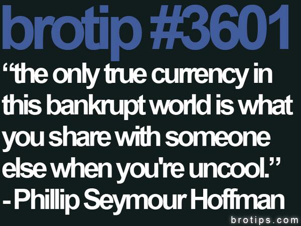 brotips's tweet photo. RIP Phillip Seymour Hoffman http://t.co/9CH4aKRUcR