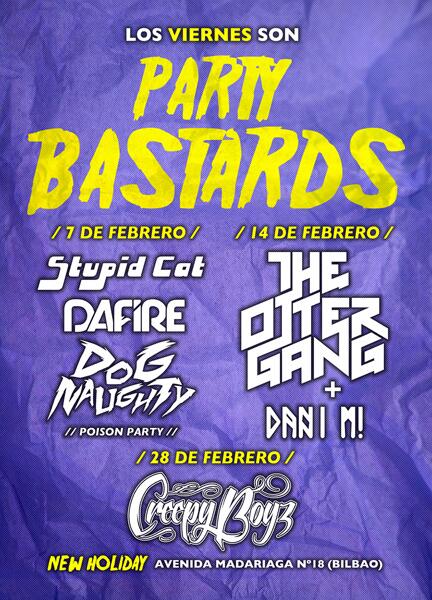 PartyBastards's tweet photo. CARTELAZO para el mes de Febrero, ¿se lia en Bilbao o que?!?! +info en http://t.co/jrzeyHT2st #GoBastard http://t.co/FoV71yLzaC