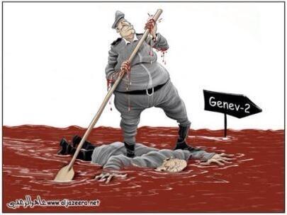 كيف سيكون التفاوض في جنيف لا اريد ان أقول جنيف ١ او جنيف ٢ لان هناك جنيفيهات الله وعلم