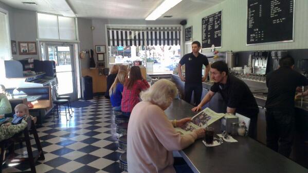 VicsIceCream's tweet photo. Today is Vic's Ice Cream's 67th Anniversary! Thank you to all of our customers who are part of the Vic's family. http://t.co/XlnCLmId6s