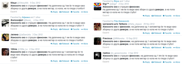 феномен женско око: @Лево Congrats on your 137★ tweet!