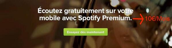 Ils ont le sens de l'humour chez Spotify...