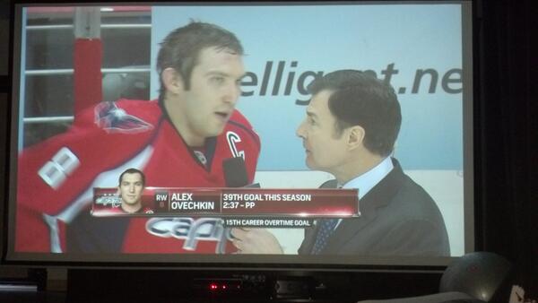 Due up today on my 180 inch hdtv!!! Up first hockey then football. Have to love when they are bigger than life size!!