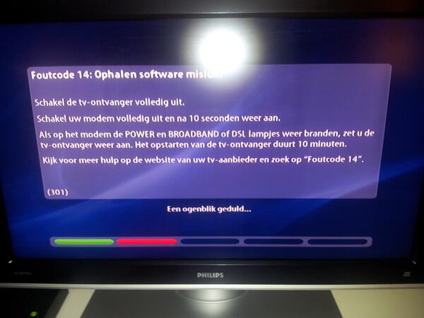 RoaldBergamin's tweet image. Wat is het probleem bij #kpn interactive tv als ik #foutcode 14 krijg?? #dtv