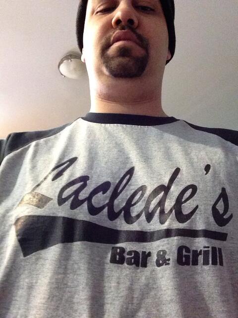 KylerSoze's tweet image. Lucky Super Bowl shirt. #Lacledes #NeverForget