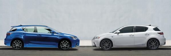 Lexus's tweet photo. Shoulder pads. No. Airbags? 8. Let’s do this. 2014 #LexusCT #BigGame http://t.co/Hph0fRsqGj