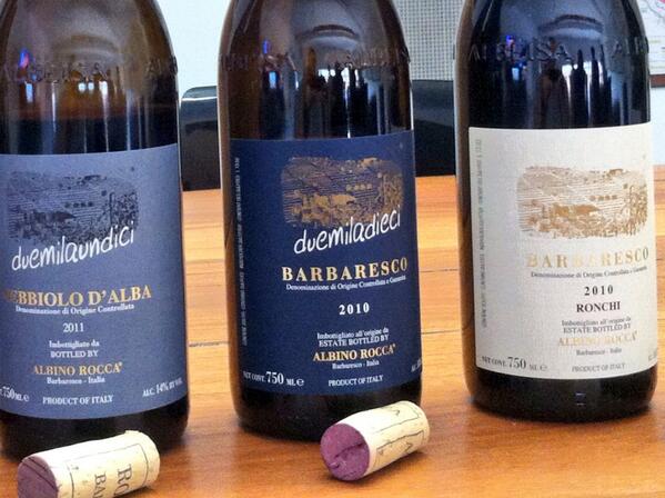 Great start to Monday with #AlbinoRocca #Barbaresco tasting @BibendumAU