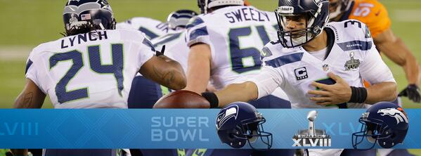 NFL's tweet photo. Action. Boss. 

@Seahawks 15
@Broncos 0 #SB48 http://t.co/UjWkSM7AIg
