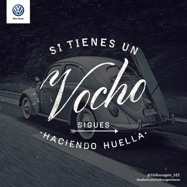 marikisch's tweet photo. “@Volkswagen_MX: ¿Tienes un Vocho? Estás haciendo huella. http://t.co/gugq4yOCvJ http://t.co/FDMlbDqo1e”@wschmidt