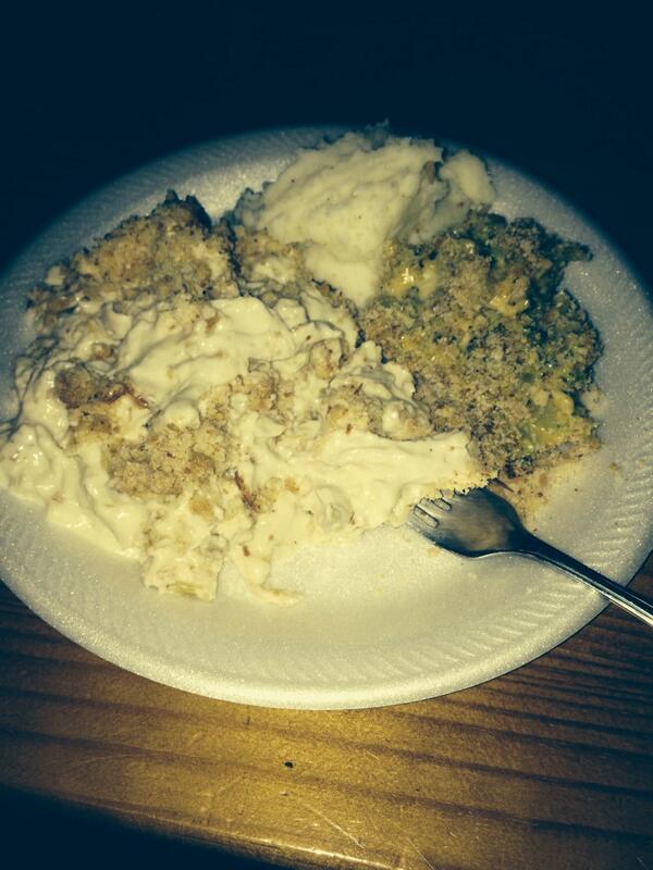 Corey_Wade05's tweet image. Thank you Jesus 🙌🙏 #ChickenCasserole #BroccoliCasserole #MashedTators