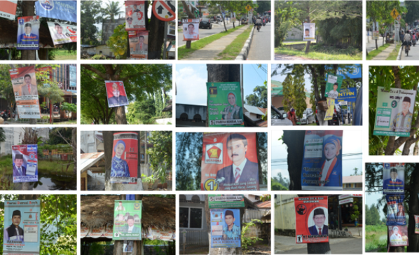 misterbewok's tweet photo. cabut, buang baliho CALEG dan sejenisnya yg dipasang di pohon kayu, pohon bukan sarana kampanye caleg &amp; parpol!! http://t.co/OQZ4JwdWEw
