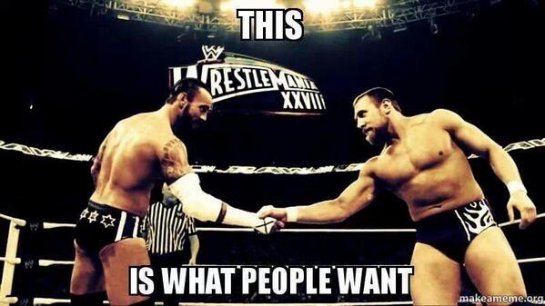 VinceDubya's tweet image. @CMPunk @WWEDanielBryan @WWE @VinceMcMahon @TripleH @StephMcMahon  #RAW #YESMOVEMENT #CMPUNKREVOLUTION