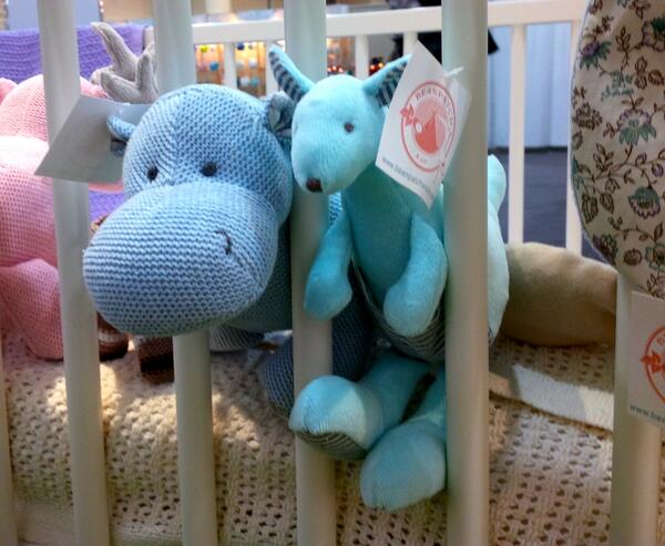 BeanpatchandCo's tweet image. New plush animals from Beanpatch &amp;amp; Co. at #NYNOW BOOTH 7077 in BABY + CHILD!