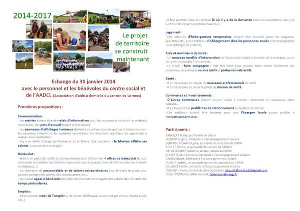 Echange avec personnel et bénévoles du Centre Social <a href="/fabienbazin/">fabien bazin</a> <a href="/algretgeorges/">anne algret-georges</a>