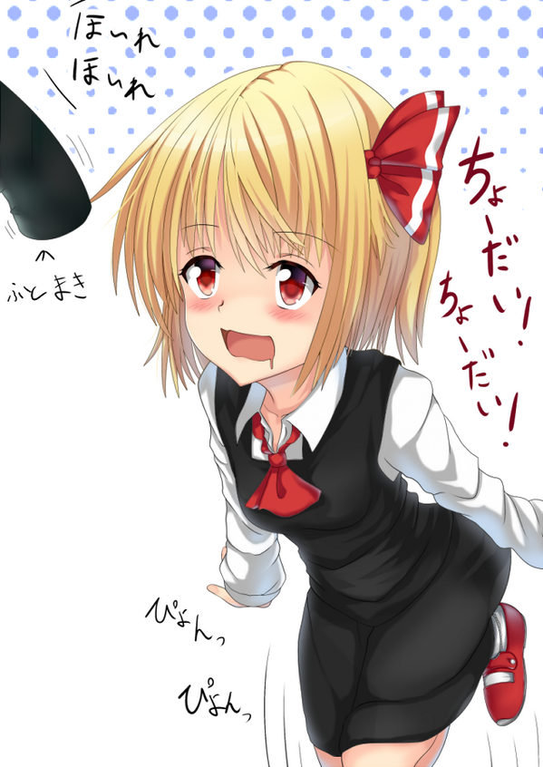 太巻きでルーミアを釣ってみた図 