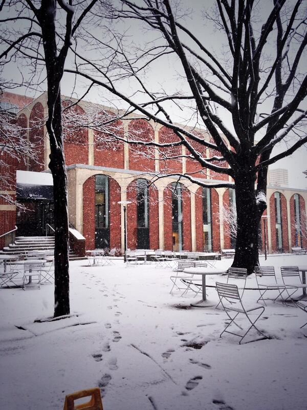 Penn's tweet photo. The cold never bothered us anyway. It's the snow. MT @PennLaw: Let it go. MT @Penn: We don't want to build a snowman. http://t.co/egLhHLBDyG