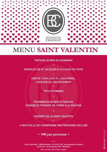 parkhotelgrenob's tweet photo. La Brasserie Chavant vous propose son Menu pour la Saint Valentin !!!
https://t.co/nTr9Ft0ZxG http://t.co/3pYZ2AHvMB