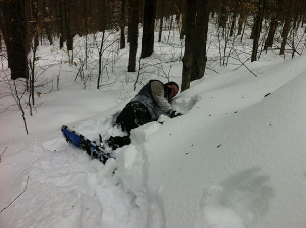 mcgee_ra's tweet photo. Olympic snowshoe tryouts!! Needless to say I just missed making the team. http://t.co/VUOQXcS9l4