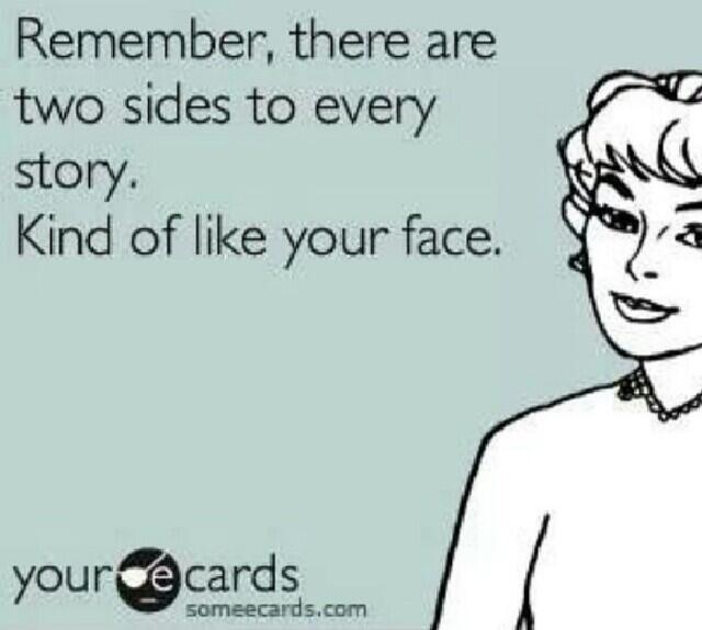 LOL... oh don't I know how true this is. Never trust someone pathetically desperate to make themselves<a href="/tag/byocupday"class="tags"><span>#byocupday</span></a>