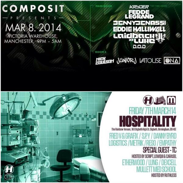 BIRTHDAY WEEKENDER <a href="/LaidbackLuke/">Laidback Luke</a>, <a href="/BennyBenassi/">Benny Benassi</a> <a href="/KryderMusic/">K̶R̶Y̶D̶E̶R̶</a>, <a href="/ONA_official/">And Stepanian</a>, <a href="/HospitalRecords/">Hospital Records</a> &amp; <a href="/TCDNB/">TC</a> #bookedtickets