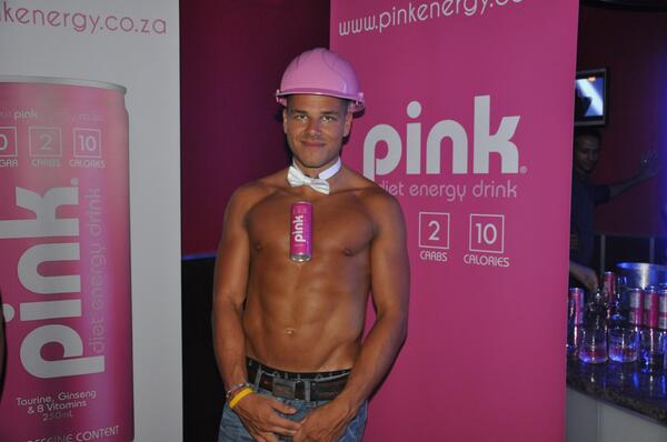 PinkEnergySA's tweet photo. Who said real men don't hold pink drinks. #Zero2Ten #DrinkPink #Pinksociety #PinkPromo cc.@RandyB_ZN http://t.co/xrhRT9vYqq