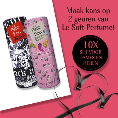 parfumstick's tweet photo. WinTip Valentijn | Parfumerie Douglas geeft 10x een set Le Soft Perfume geuren weg! Kijk op http://t.co/92nNNuKIRJ http://t.co/cAJEWBIKLY