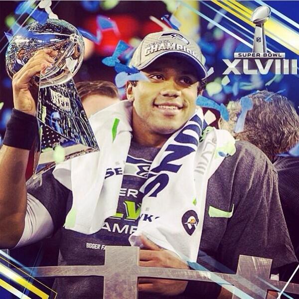 camboic's tweet photo. NICE JOB @Seahawks!!!!!!!!! Proud of @DangeRussWilson, you're a champion! http://t.co/8RMIzV336h