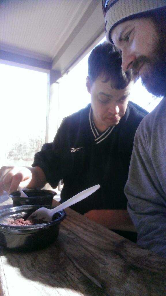 slcrossfit's tweet photo. Cake with Steve #happybirthday #EsuranceSave30 http://t.co/IIaZfp2WWc